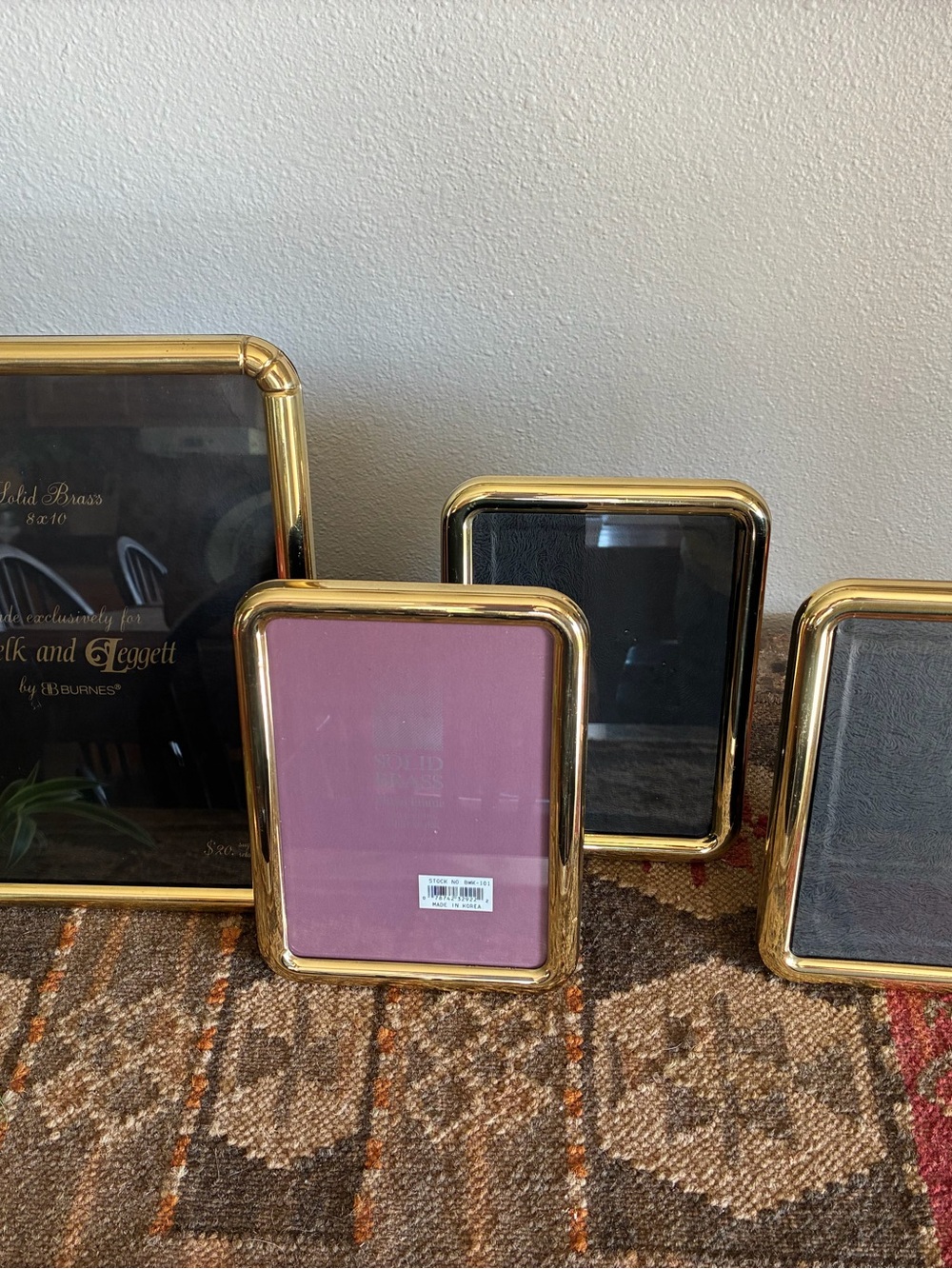 Brass frames